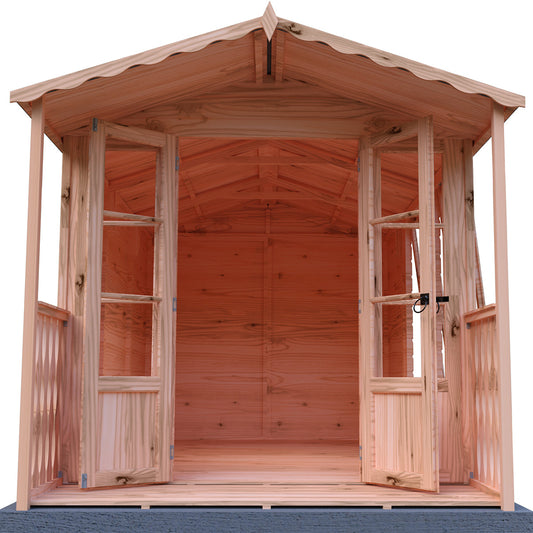 Shire Kensington 7ft x 10ft Summerhouse With Verandah