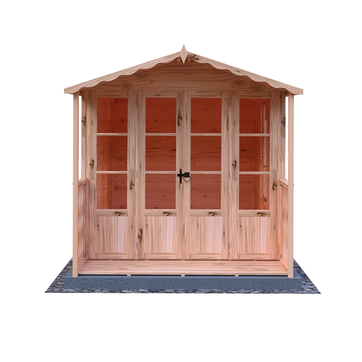 Shire Kensington 7ft x 10ft Summerhouse With Verandah
