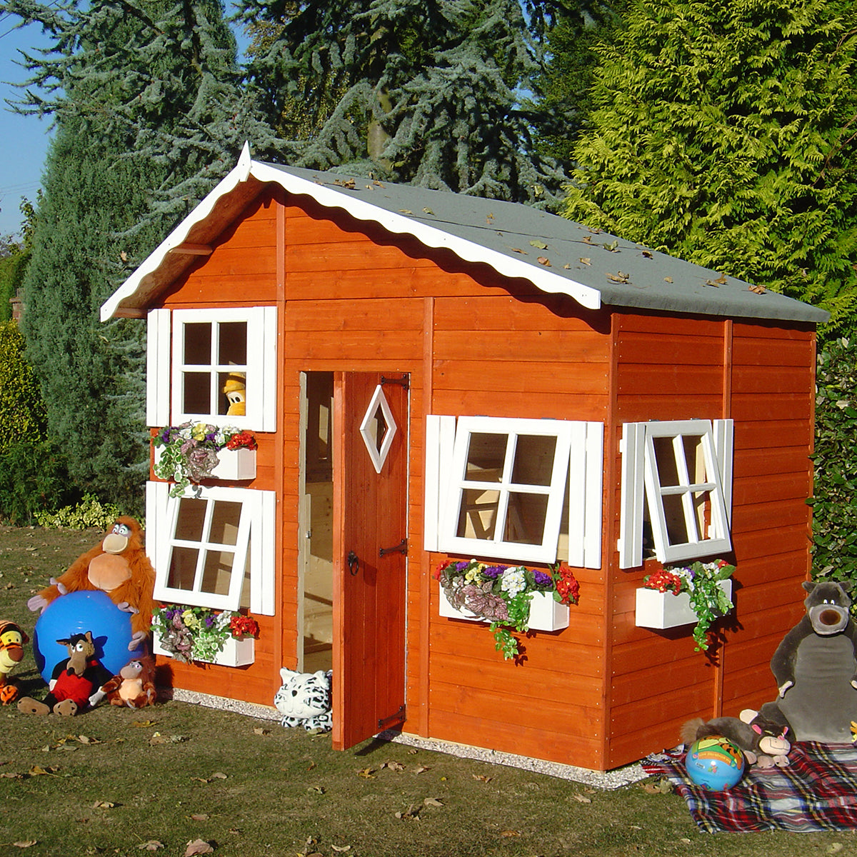 Shire Loft 8ft x 6ft Playhouse
