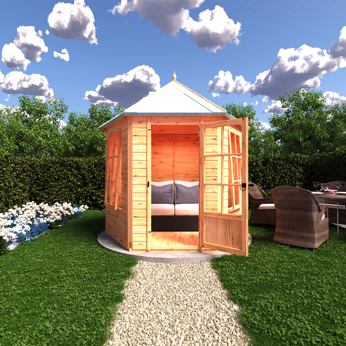 Shire Welwick 8ft x 7ft Summerhouse